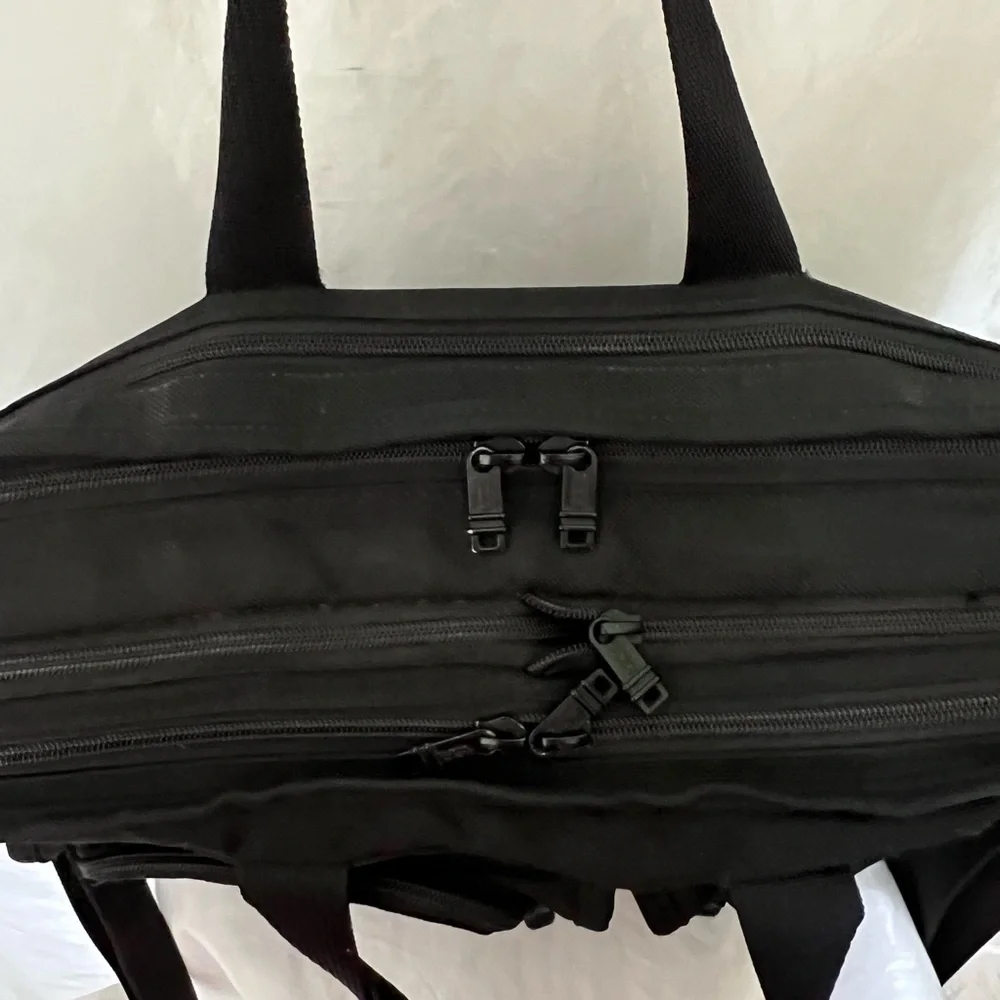 Tumi Alpha Expandable Organizer Laptop Briefcase